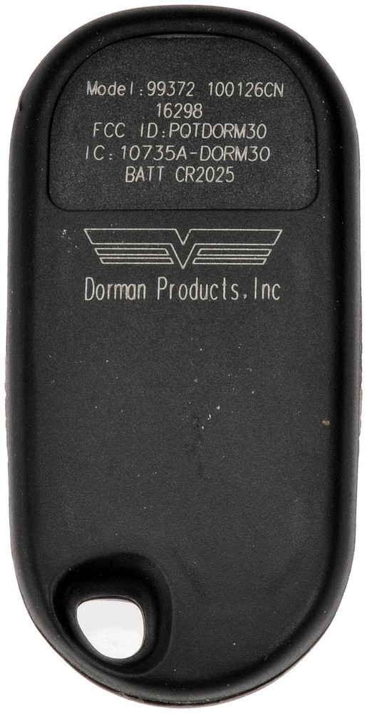 Remote Lock Ctrl Or Fob Dorman/Help 99372