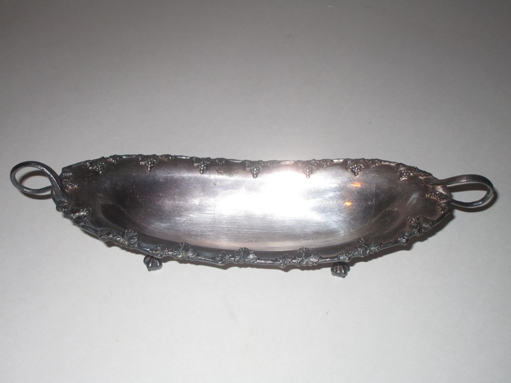 Sheffield Silver on Copper #434 Footed Serving Dish