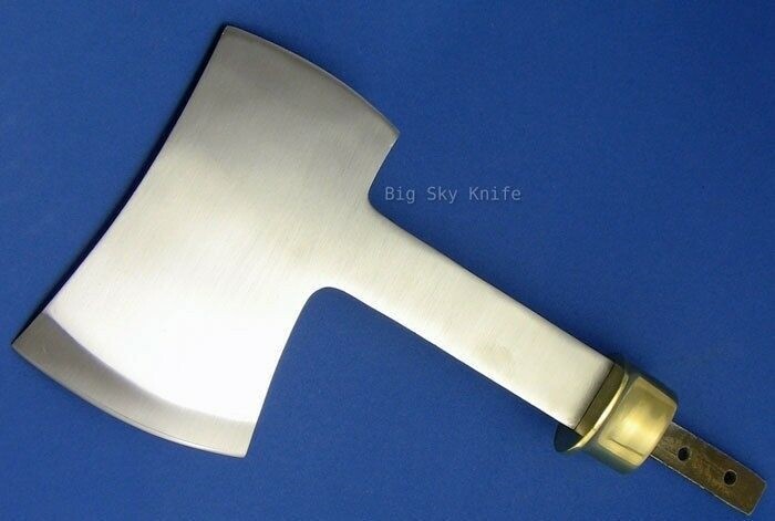 Knife Making Camp Hunting Hatchet Blade Blank DIY