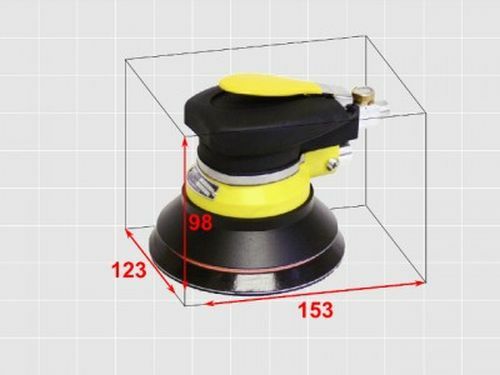 COMPACT TOOLS 910C double action Sander Non-suction dust type Hook and Pile pad