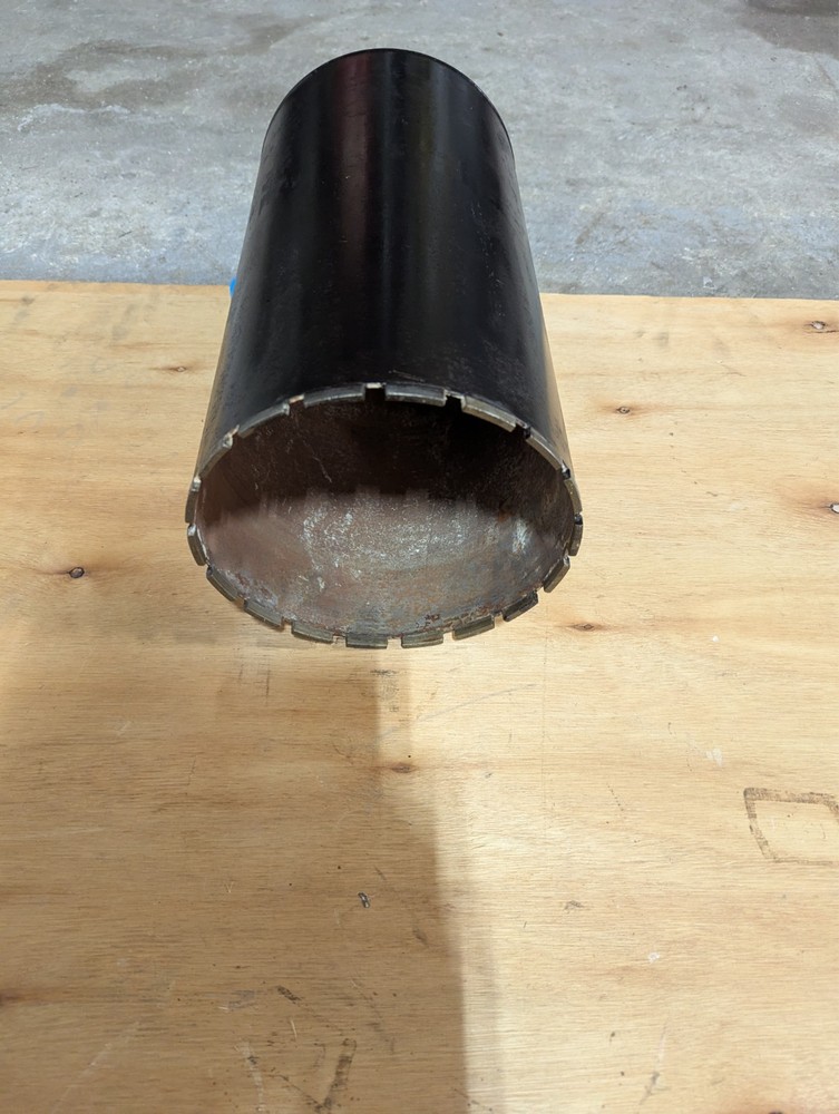 8" PRE OWNED DIAMOND WET CORE BIT
