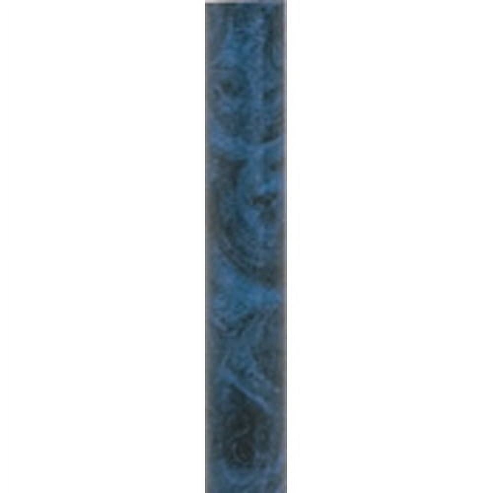 Adjustable Designer Walking Cane with Offset Handle for All Occasions, Blue,