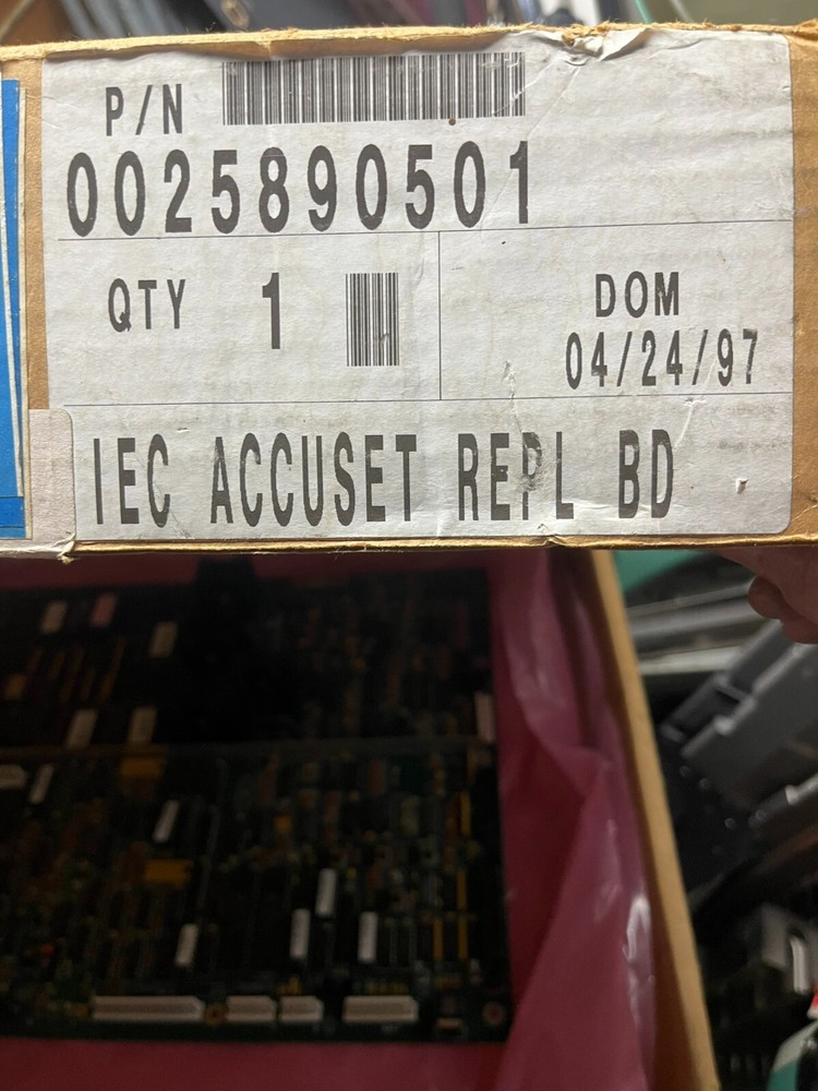 AGFA Accuset 100 1500 IEC Image Main PC Control Circuit Board DOES NOT WORK PART