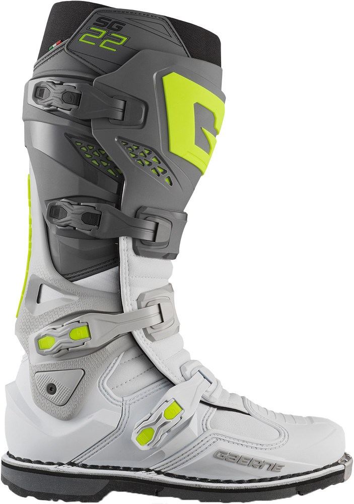 Gaerne SG22 Anthracite/White/Grey Boots