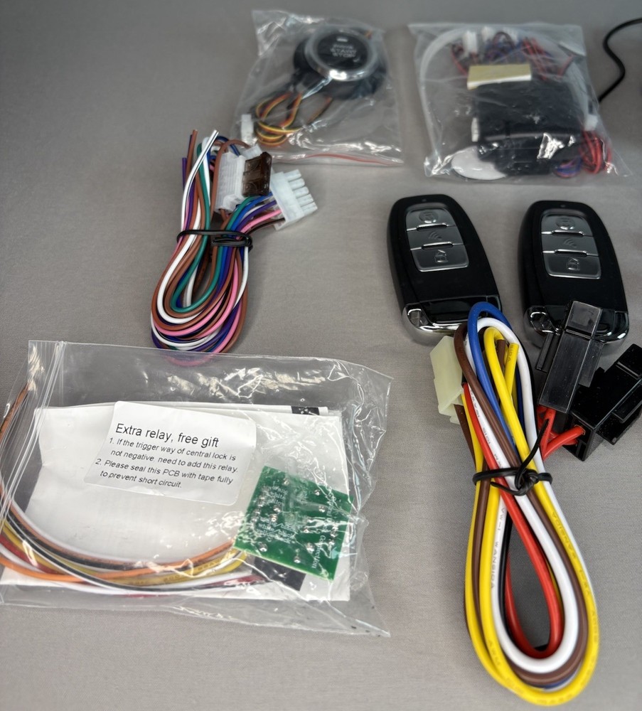 BANVIE CAR SECURITY ALARM SYSTEM Open Box (READ)