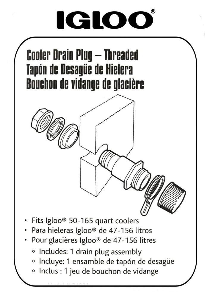 Replacement Threaded Drain Plug