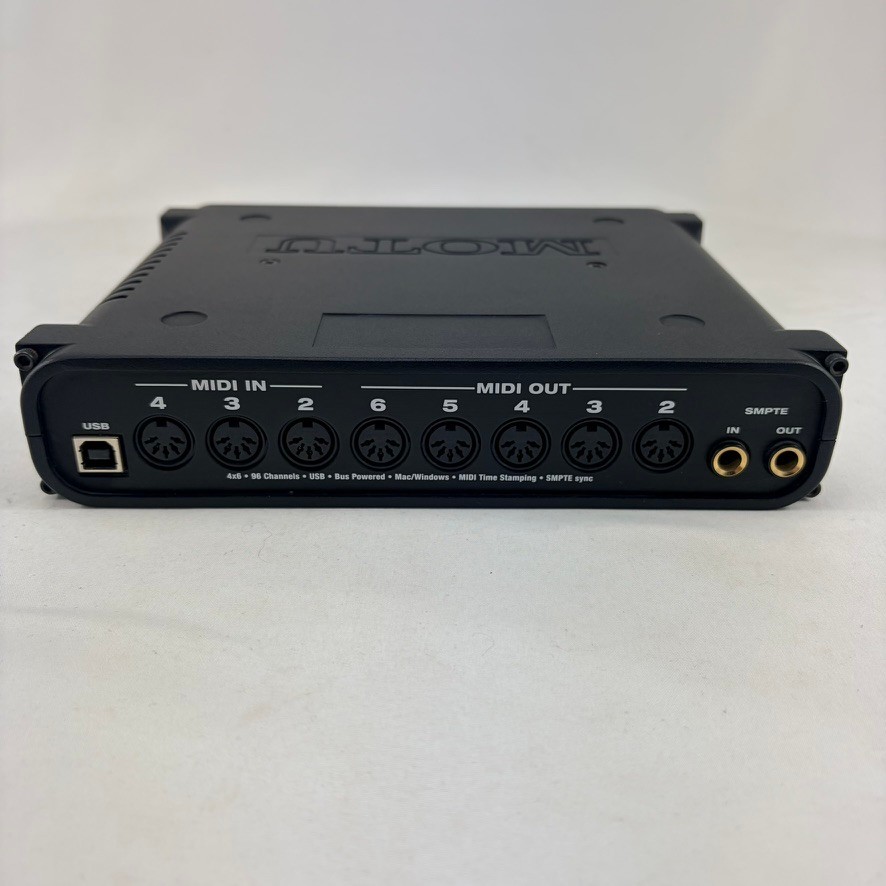 MOTU Micro Express 4x6 USB MIDI Interface with SMPTE