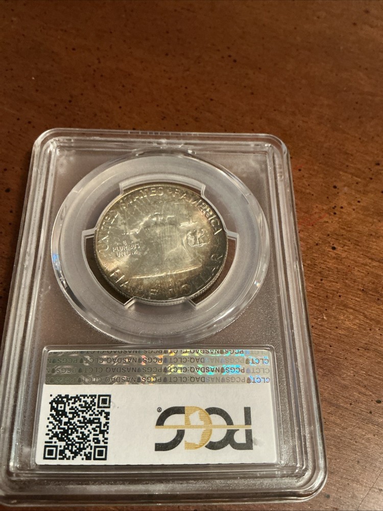 1953 Franklin half dollar PCGS MS65