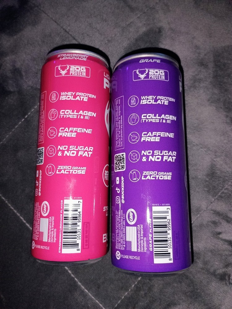 Bucked Up Lightly Carbonated Protein With Collagen