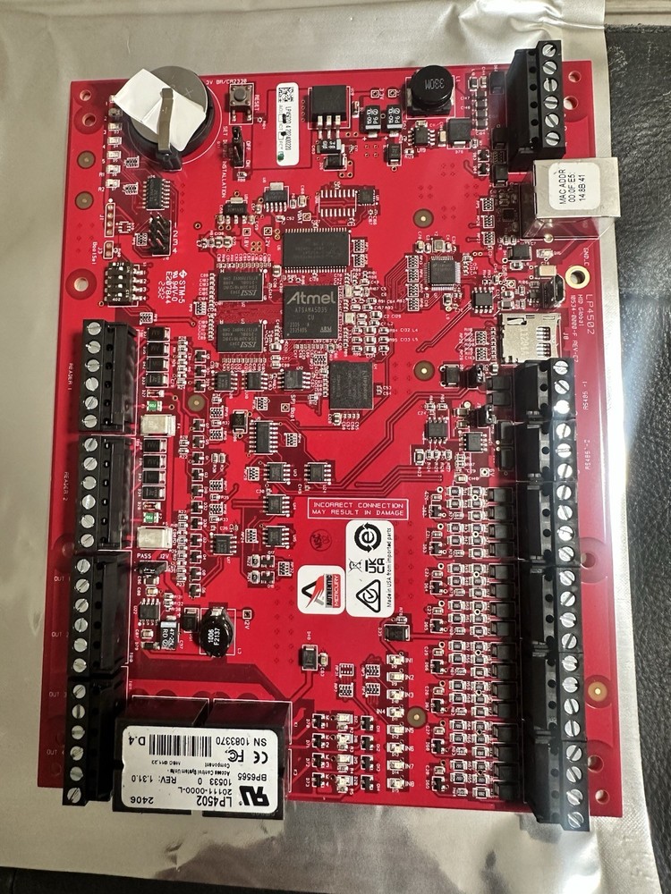 Lenel Genetec Avigilon Mercury LP4502 Access Control Board