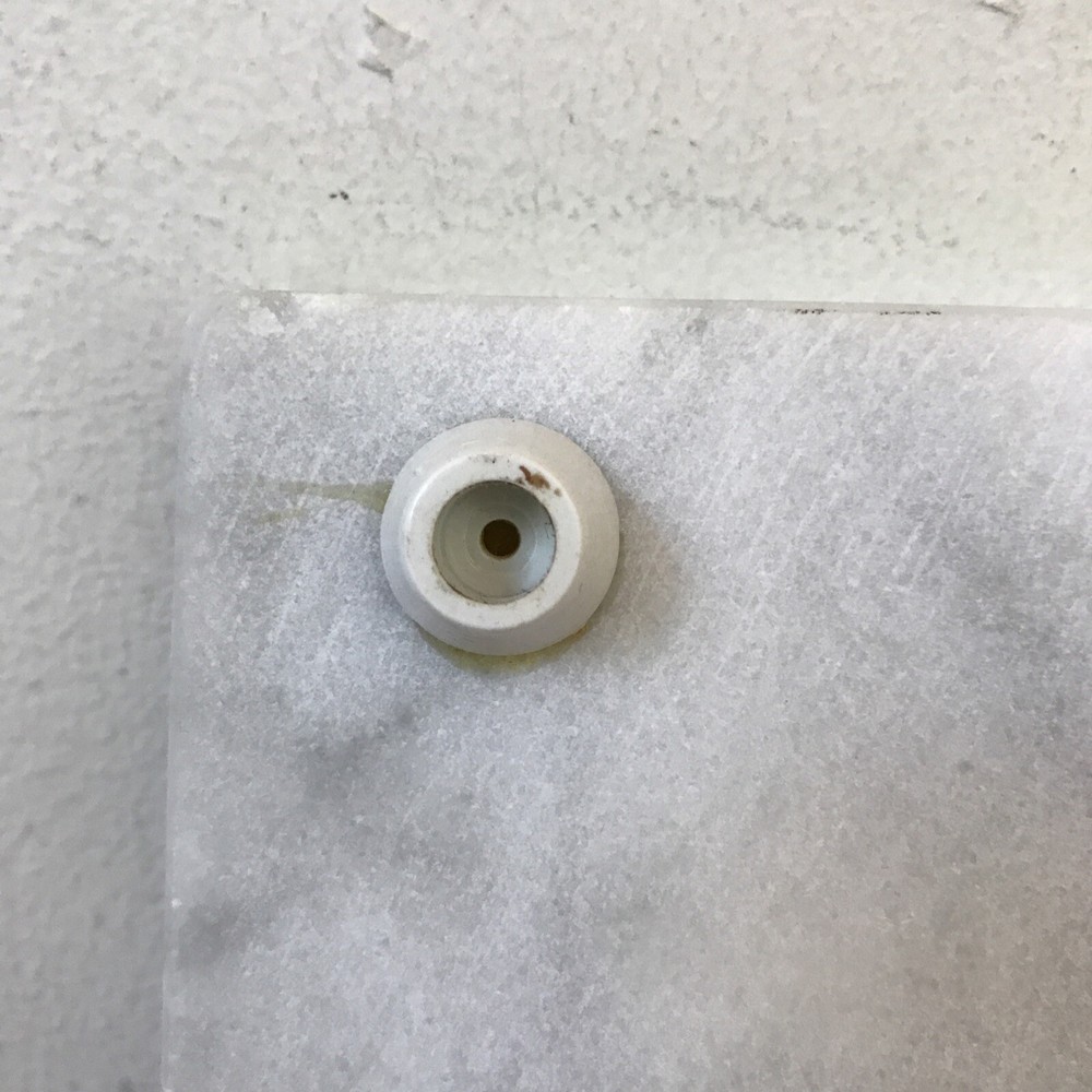 Solid Carrara White Marble Stone Replacement Cheese Slicer Cutting Board 8x5.25