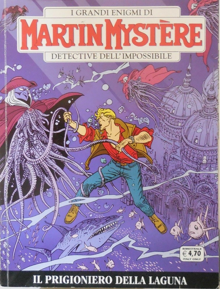 MARTIN MYSTERY COMIC (black) BONELLI number 309