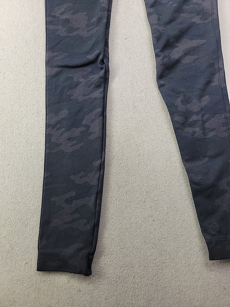 Spanx Women's S Charcoal Camo Performance Leggings Compression Support Wicking