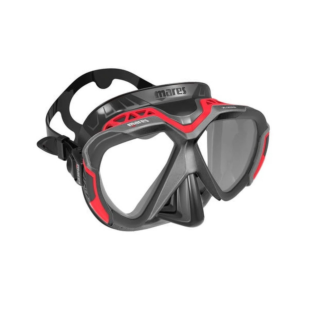 Mares X-Wire Scuba Mask - Red/Black