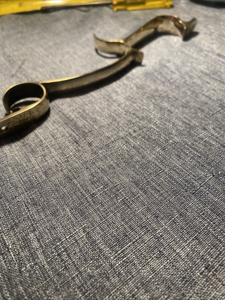 Brass Trigger Guard from a CVA Hawkins Muzzleloader With Screws.