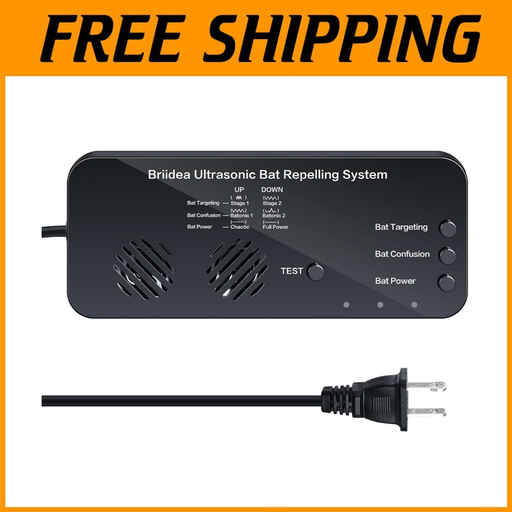 Ultrasonic Bat Removal System