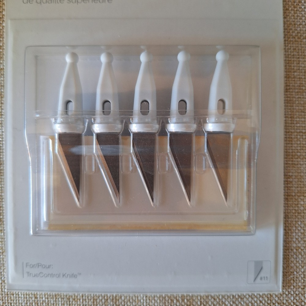 Cricut TrueControl Blades Refill Pack 5 #11 NEW