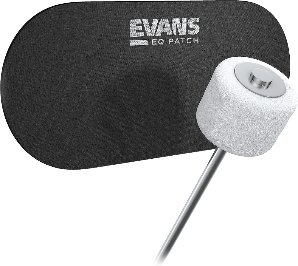 EQ Double Pedal Patch, Black Nylon,Eqpb2
