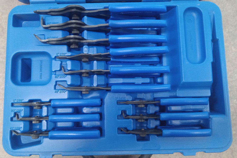 Cornwell 12pc. Retaining Ring Plier Set for Int/Ext Use