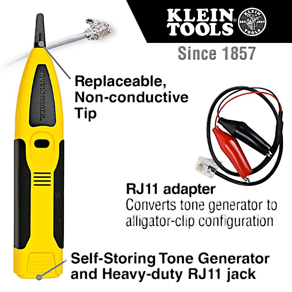 Klein Tools - Electrical Wire Tracer Trace  /  All Tone & Probe