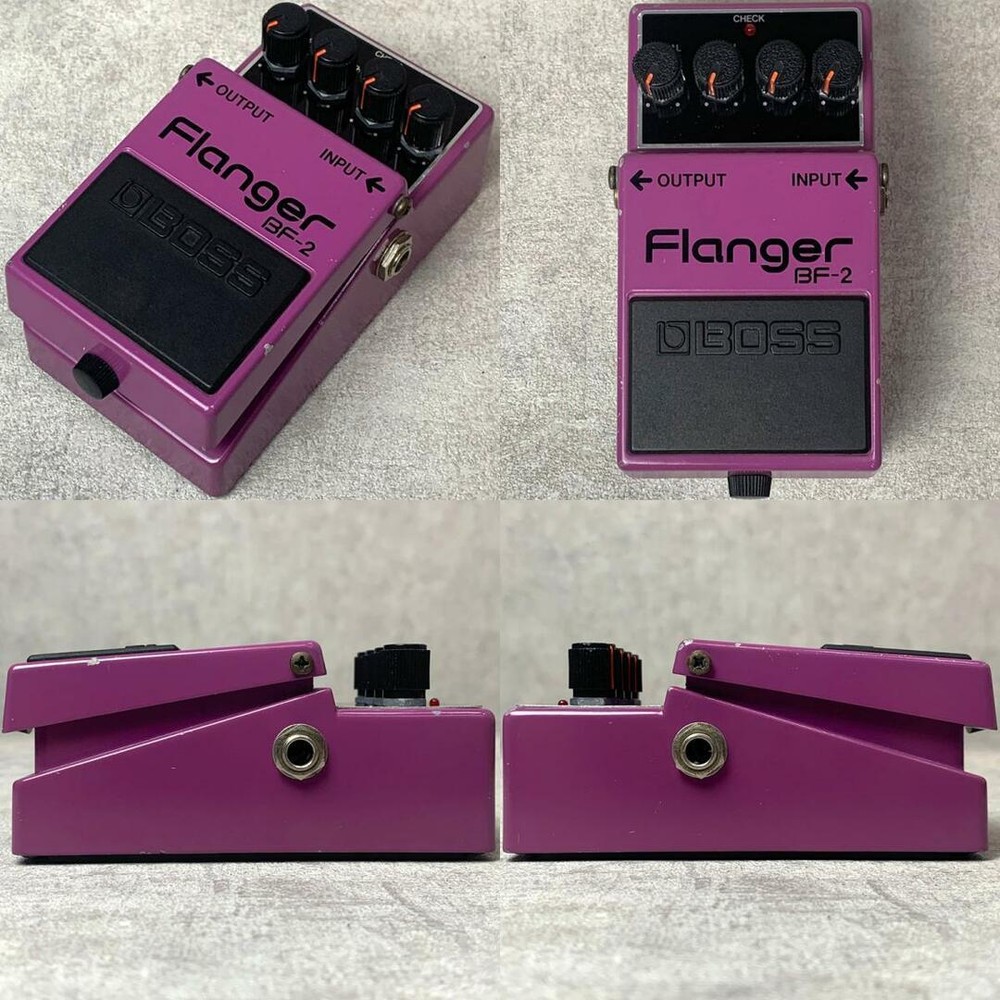 Boss BF-2 Flanger Guitar Effect Pedal Operation confirmed Used