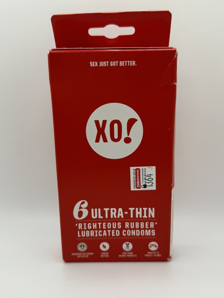 Xo! - Condoms Ultra Thin Count Exp 03/2027 Box Damage