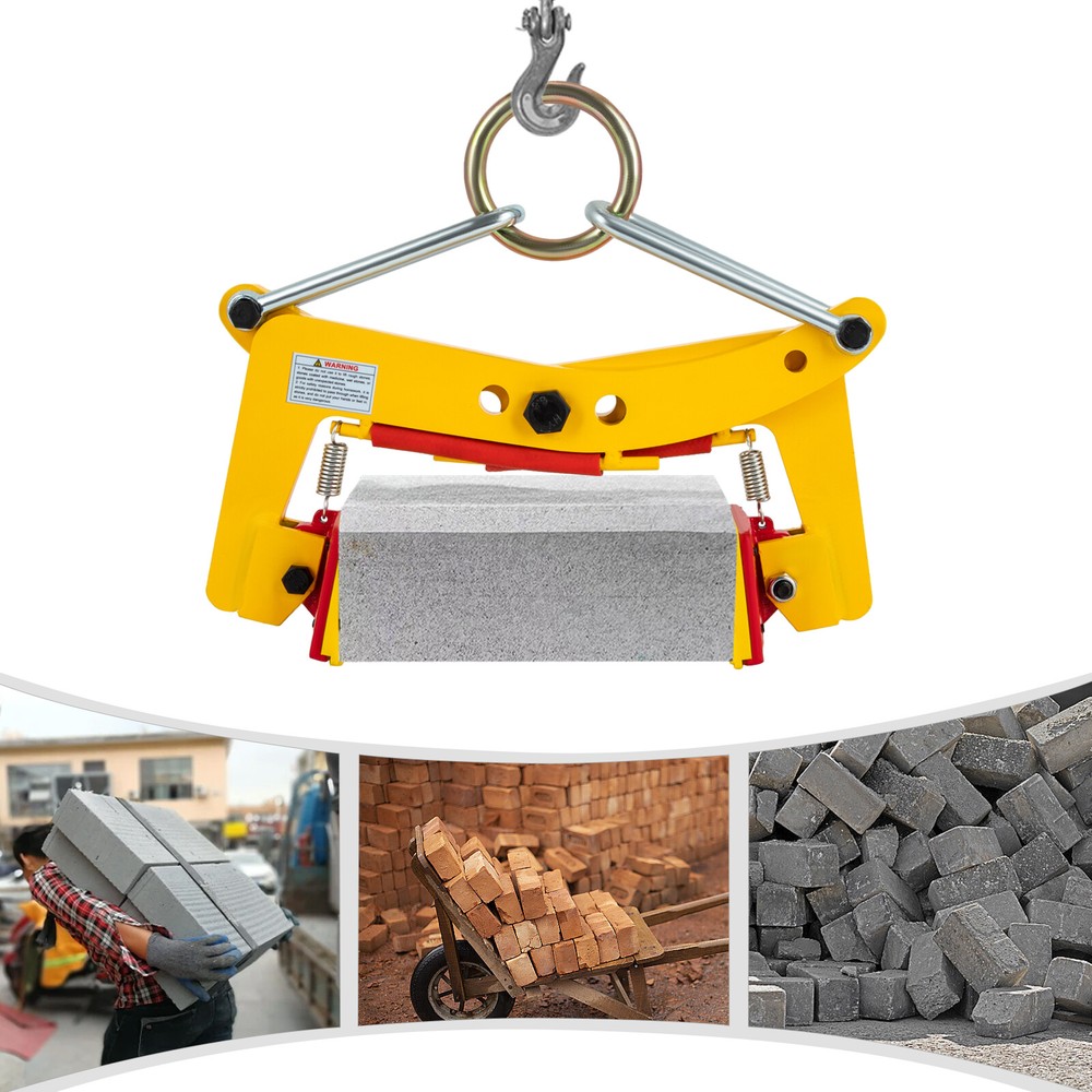 Lifting Clamps For lifting and Installing Concrete Blocks &Stone Carrying 617LBS