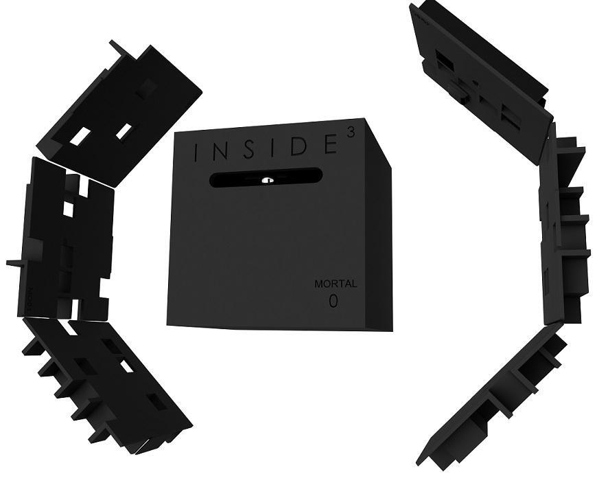 Inside³ Labyrinth 3D Puzzle Maze Cube - Mortal