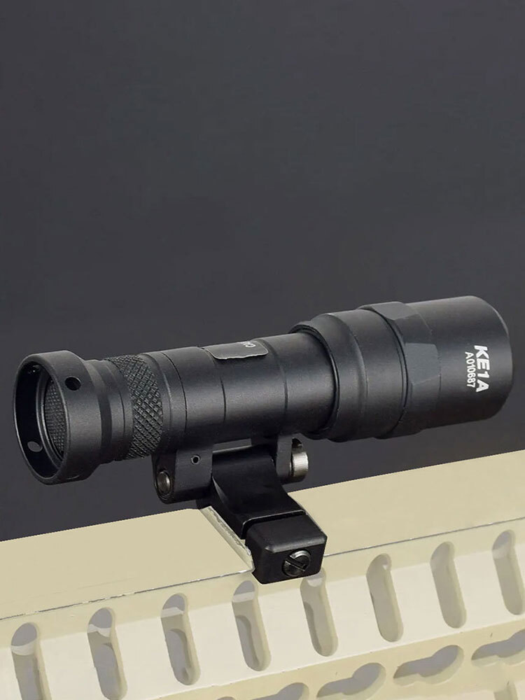 M640DF Dual Fuel Tactical LED Flashlight Offset Side Mount Hunting Weapon Light