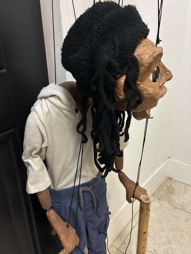 Vintage Pro Marionette Puppet 41” “Lance”