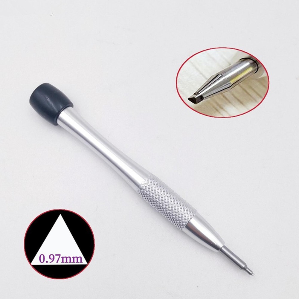 3Pc Metal Triangular Screwdrivers Set For 3235 Watch Movement Accessories