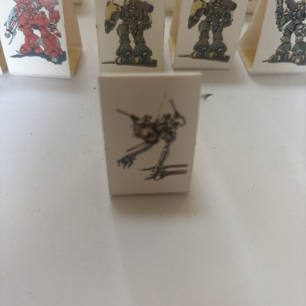 Vintage Battletech Combat Cardboard Character Standees