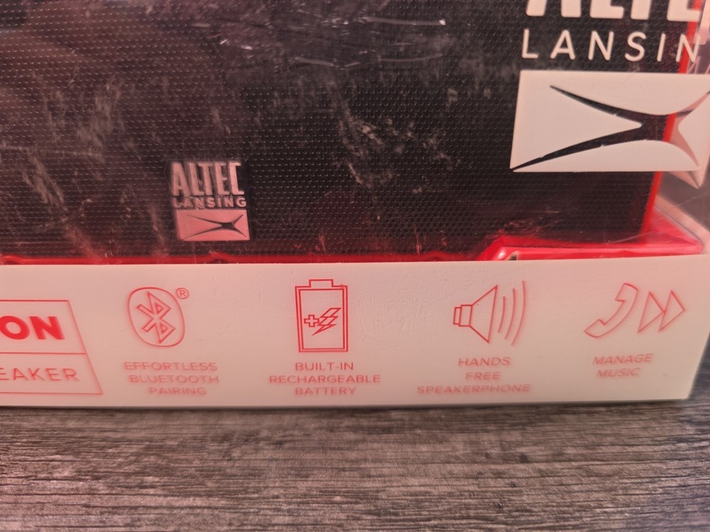 NEW Altec Lansing DUAL MOTION Wireless Bluetooth Speaker