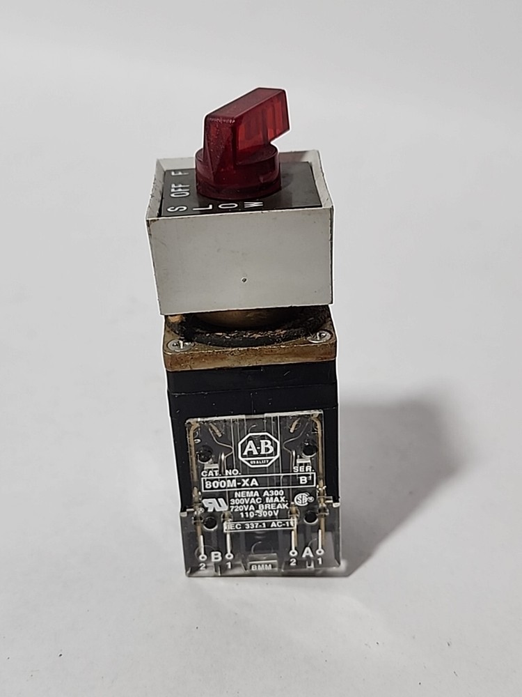 800MS-12JA2BLA 800MS-12JX2B SELECTOR SWITCH