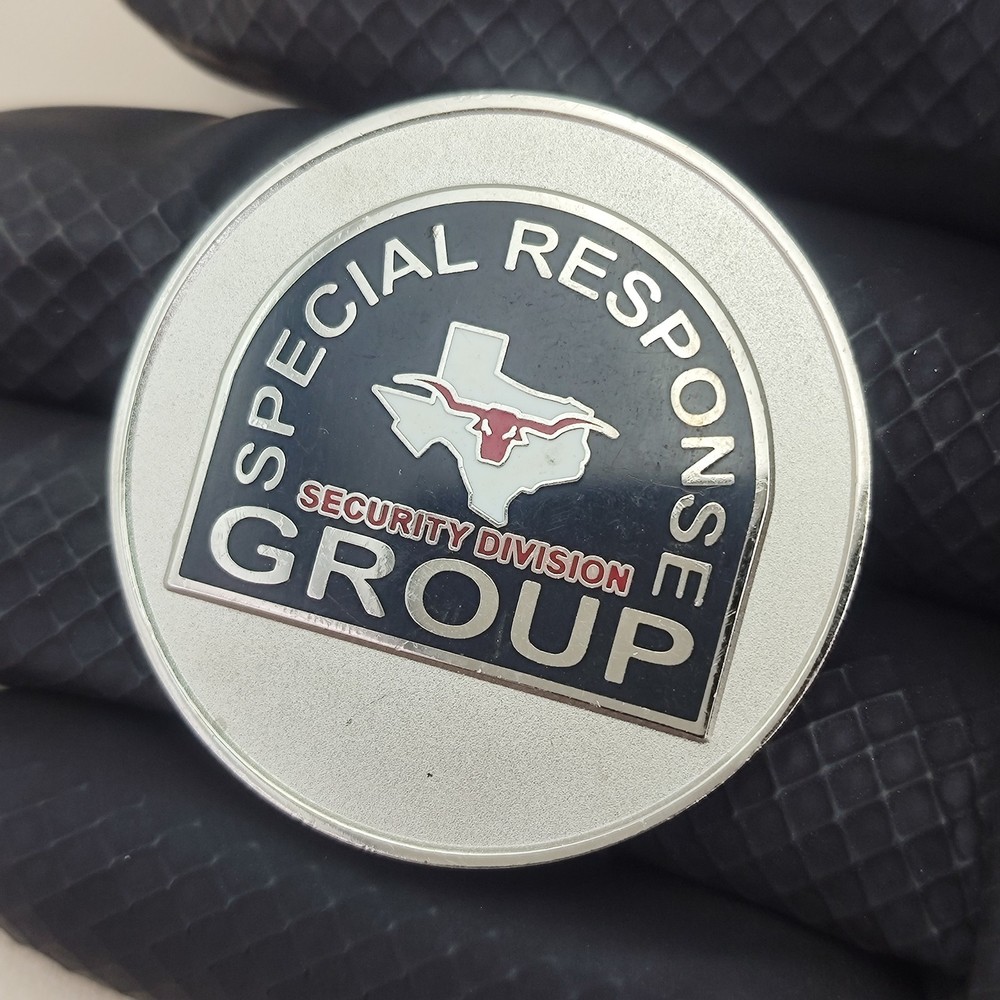 Setting the Standards Special Response Group Security Division Challenge Coin