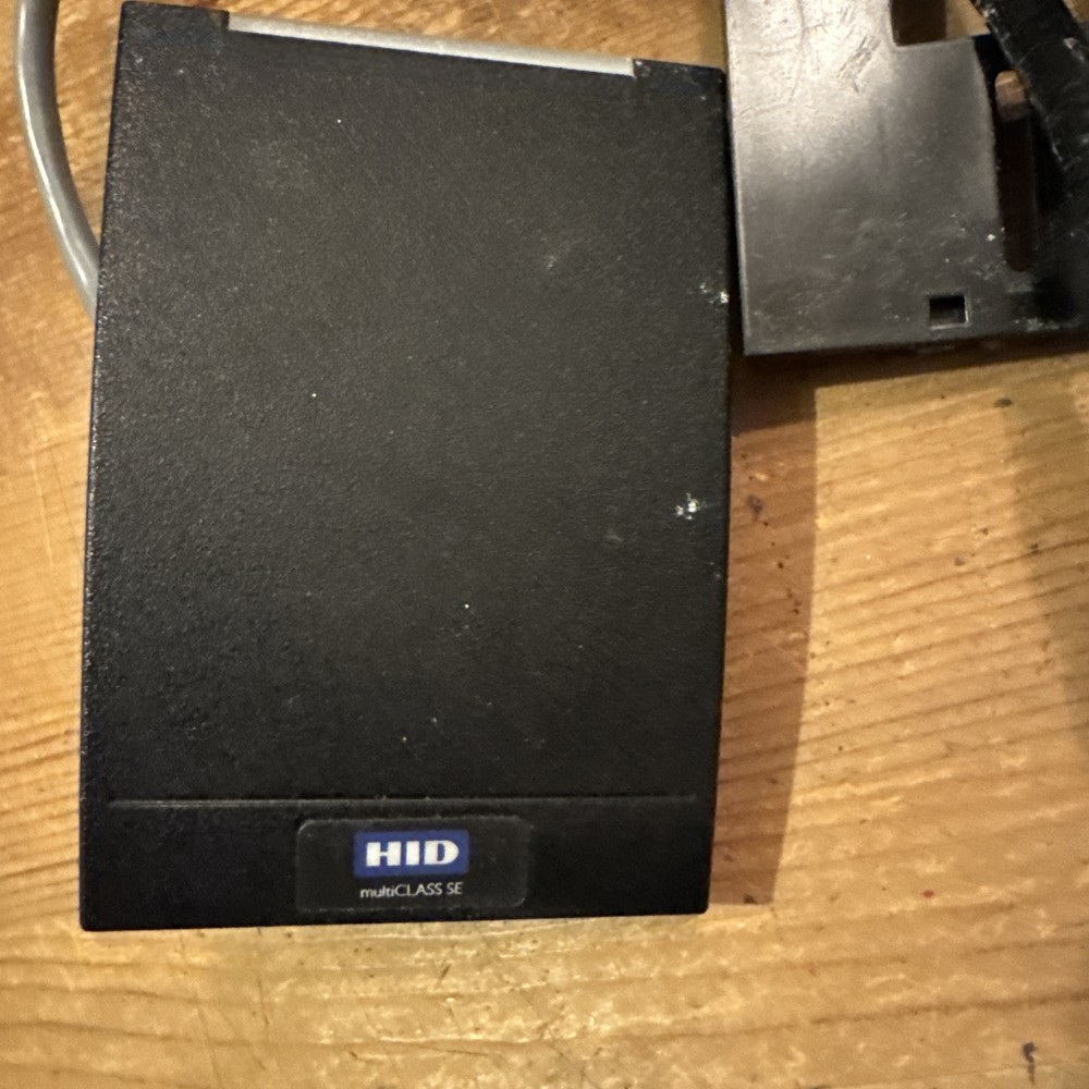 HID 920PTNNEK00000 multiCLASS RP40 Wall Switch Reader - Black Tested & Working