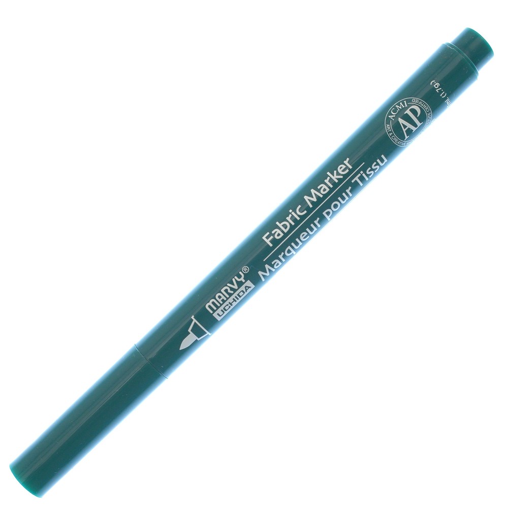 Permanent Fine Point Fabric Marker - Green