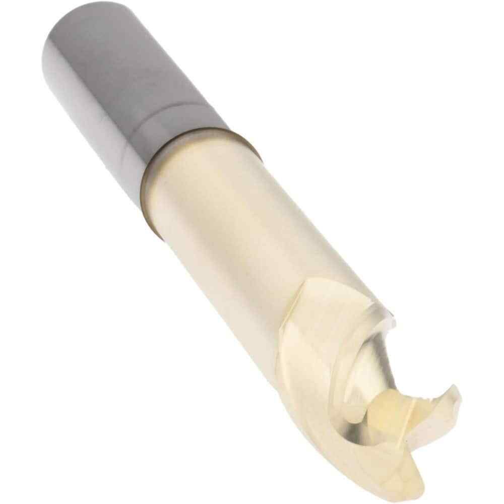 Accupro 1/2" Diam 3 Flute Single End Solid Carbide 0.12" Corner Radius End Mi...