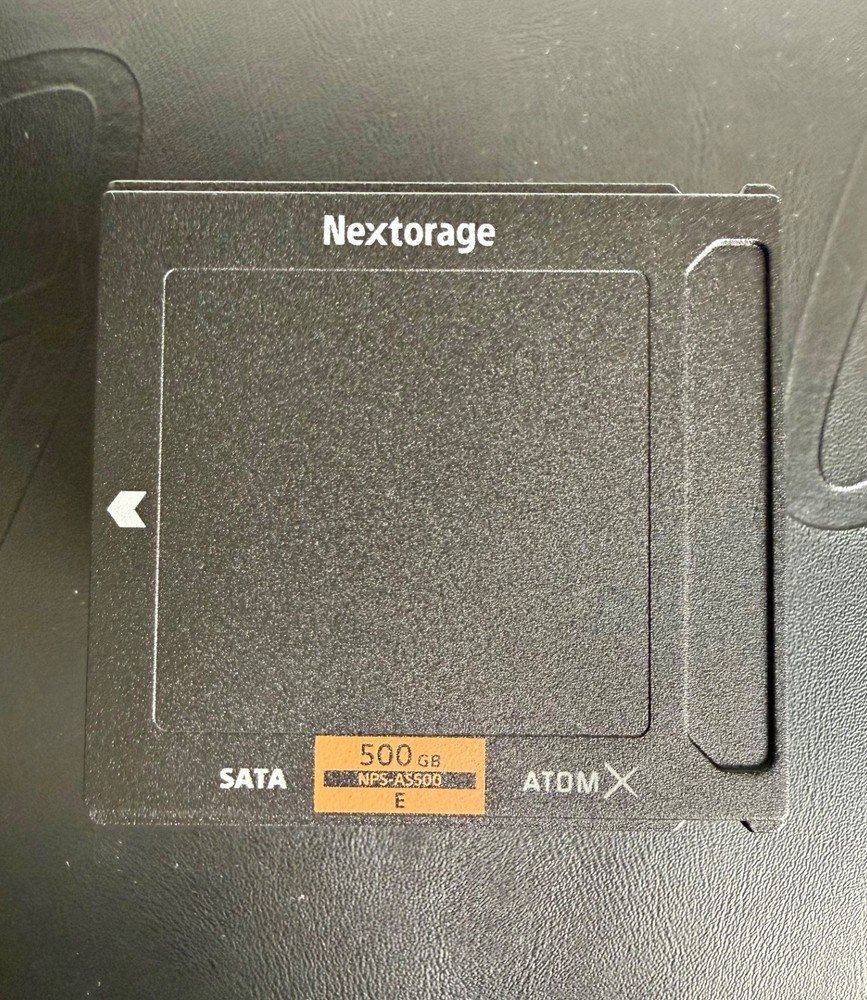 Nextstorage AtomX SATA SSD 500GB for Atomos Ninja - Mint Condition