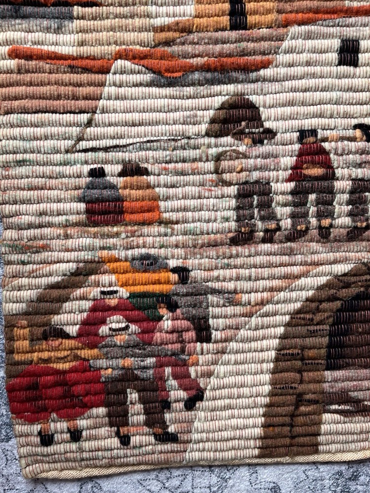 Peruvian Peru Wool Tapestry Hand Woven ART Collection Wall Hanging