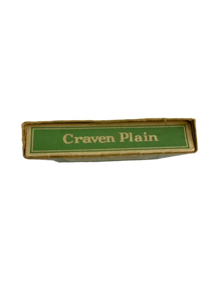 WW2 British Craven Plain Cigarettes Box EMPTY