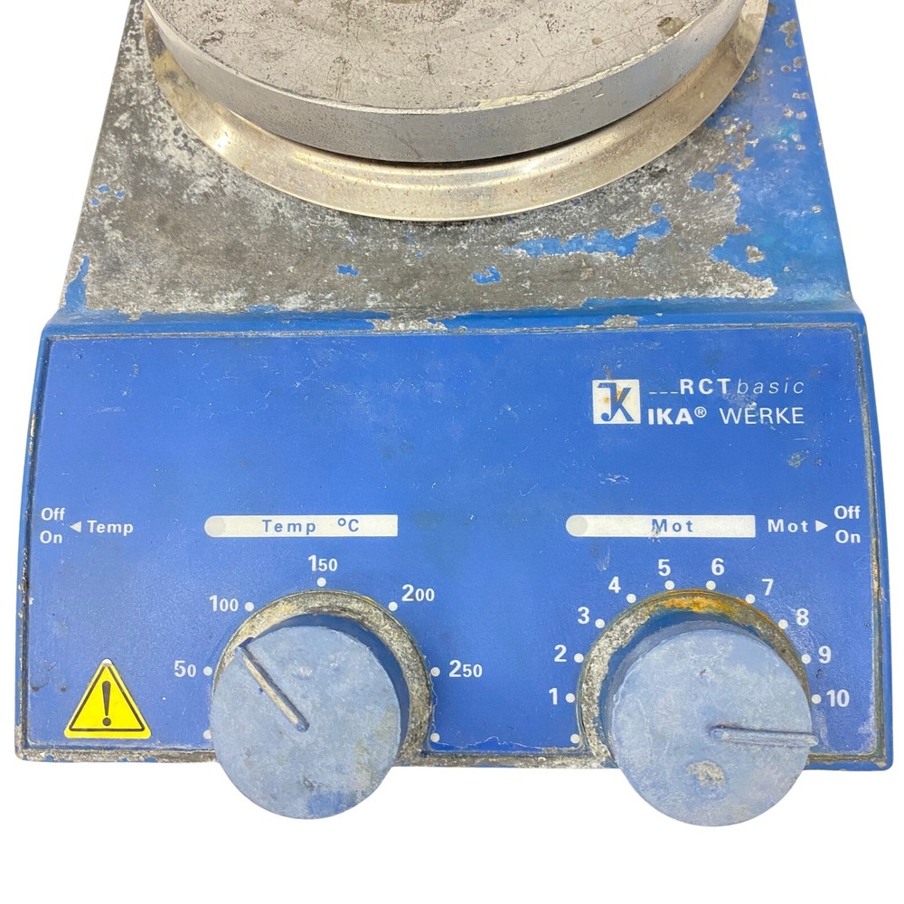 IKA RCT Basic Saftey-Control Hot Plate Magnetic Stirrer RCT-Basic-S1 Made in USA