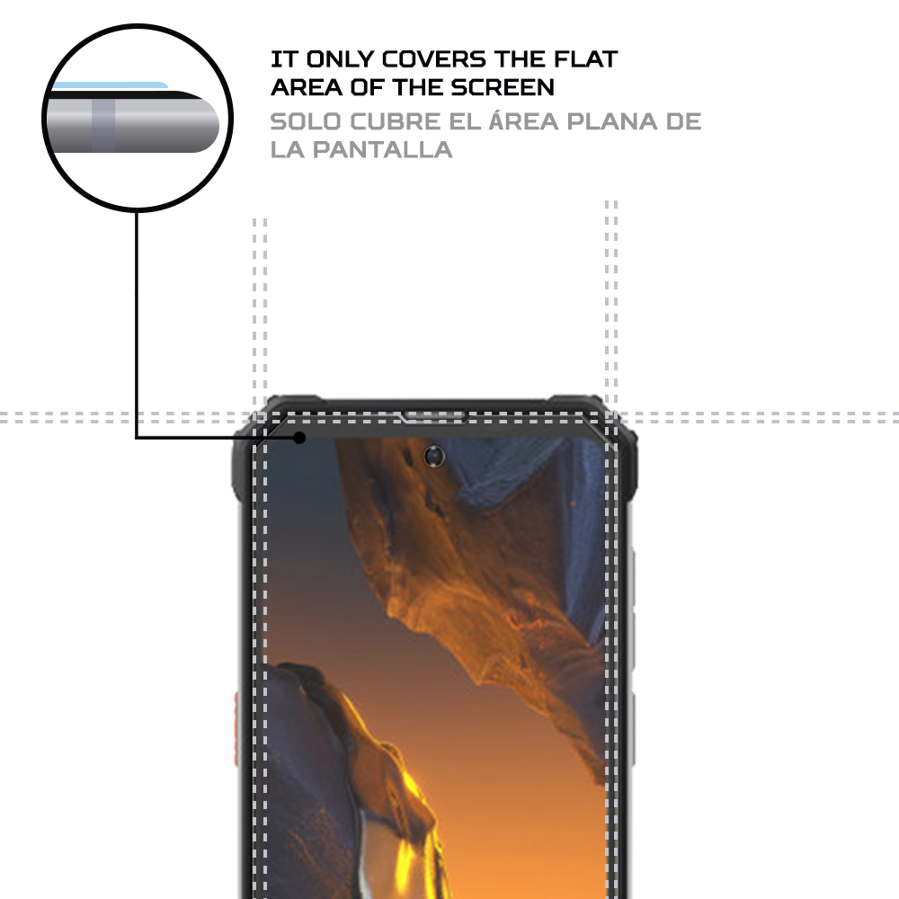 ANTISHOCK Screen protector for Blackview BV8900 Pro