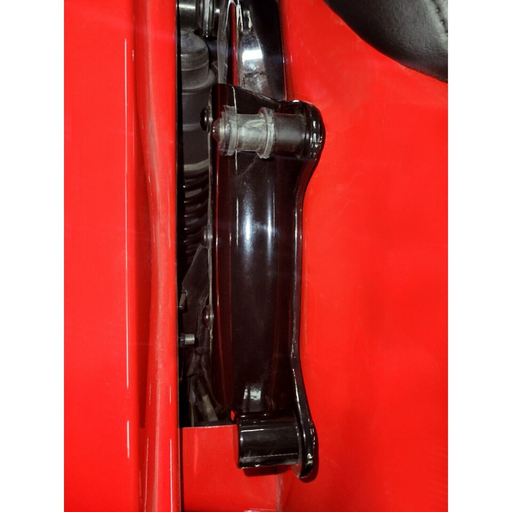 Black 4 Point Docking Hardware Kit For Harley Touring Electra Glide 2009-2013