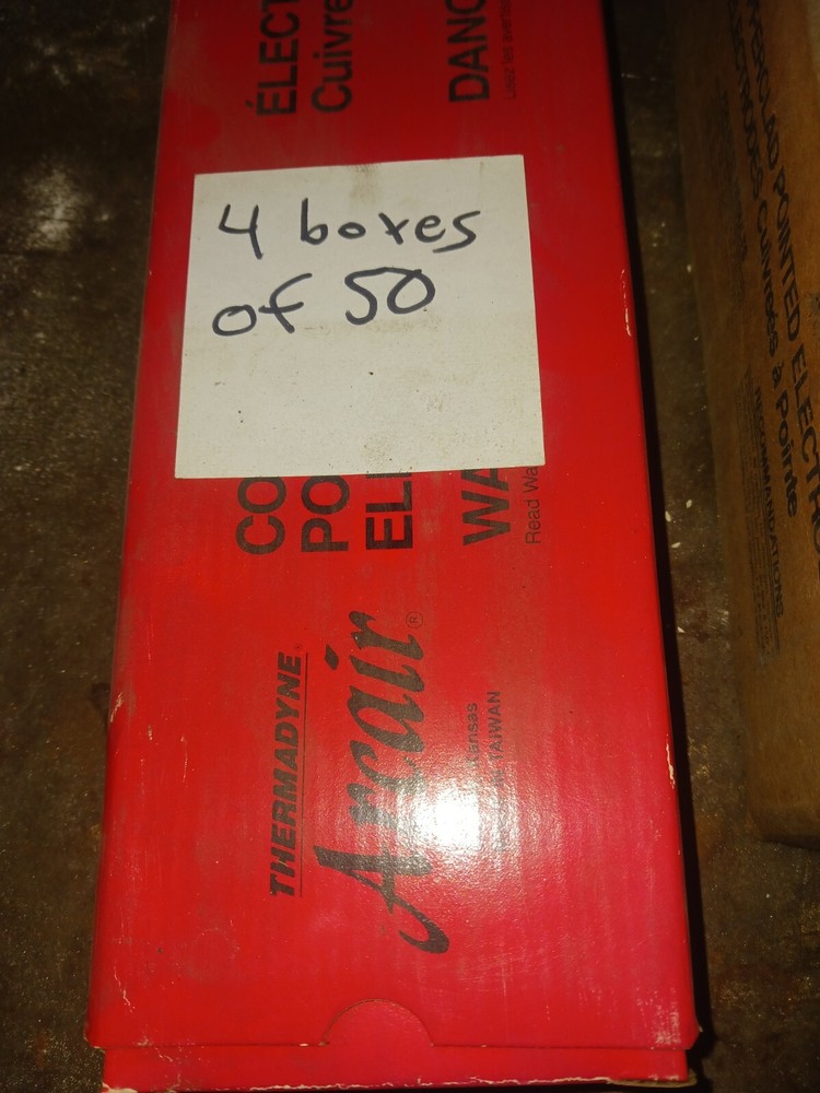 Arcair 3/8" carbon arc gouging electrodes. 10 electrode bundle!