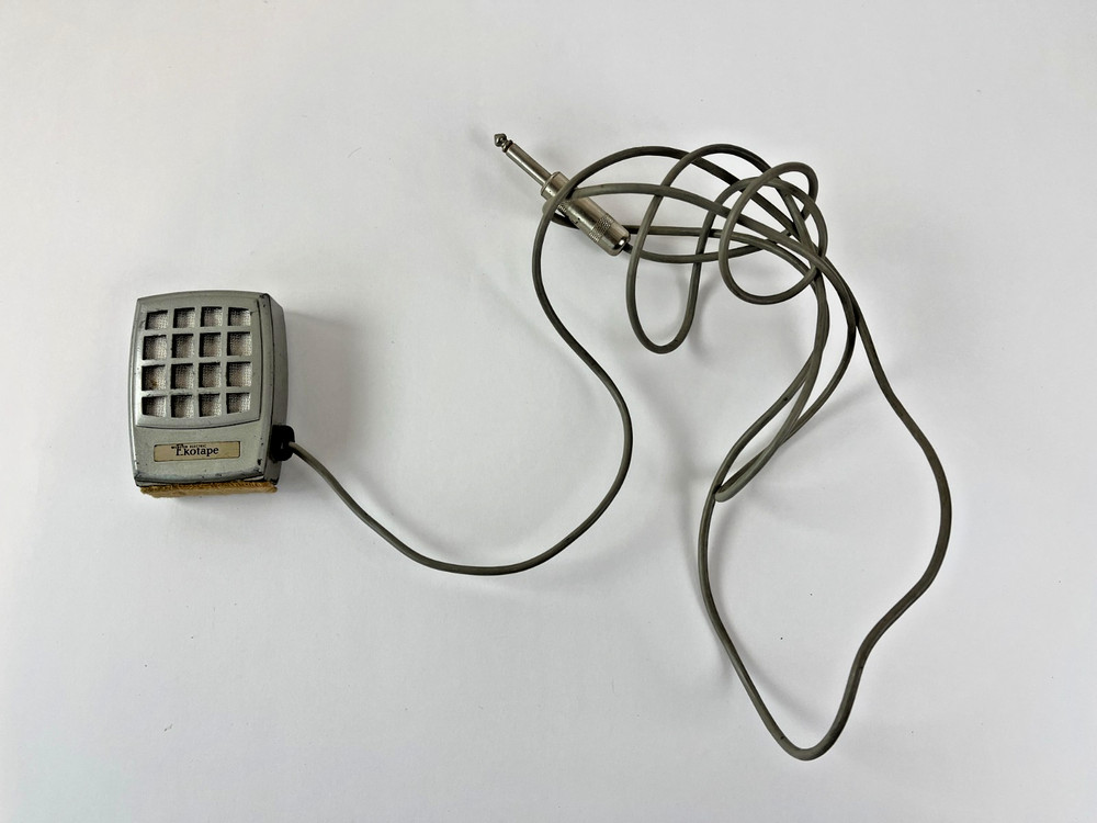 Webster Electric Ekotape Microphone Mic Untested