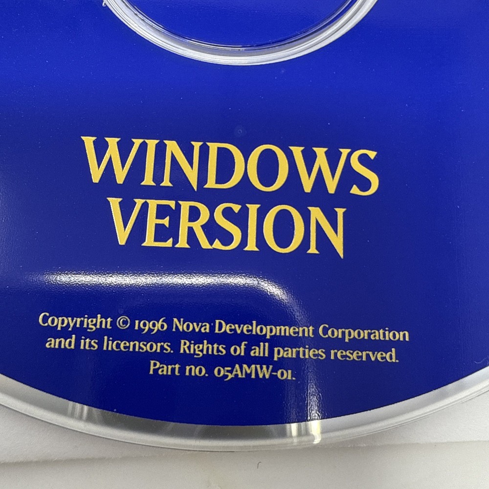 Art Mania 10000 High Quality Clip CD-ROM Windows Software 1996 Nova Development