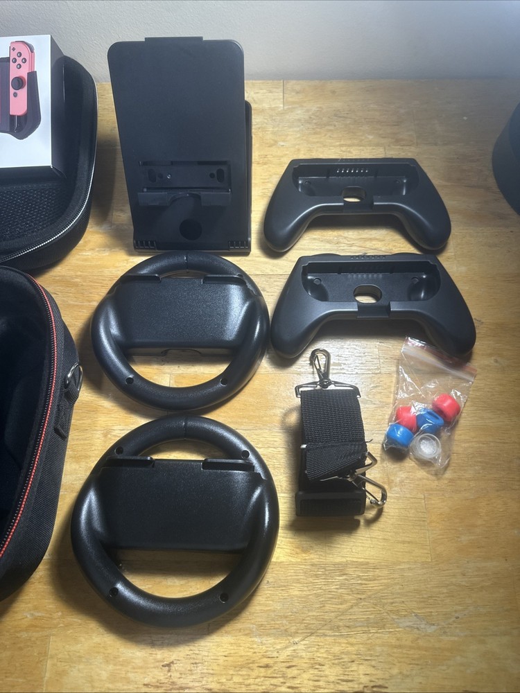 Nintendo Switch 2 Carry Case With Various Accessories
