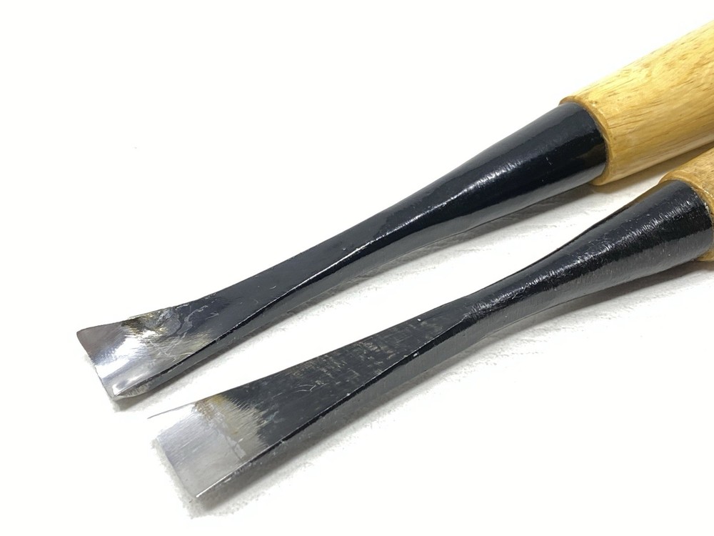 Mastercarver Wood Carving Gouges Lot of Two Carver Tools 5/8" & 3/4" Wide