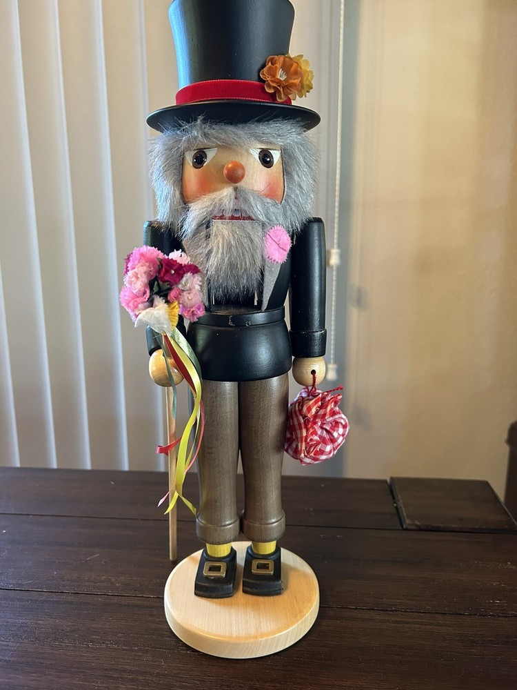 Flower Staff.   german nutcracker